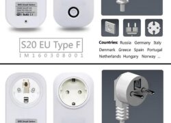 SONOFF S20 EU Wifi Smart Socket Power Switch