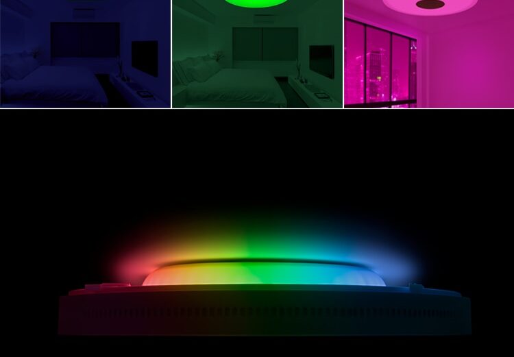 OFFDARKS Modern LED Smart Ceiling Light WiFi